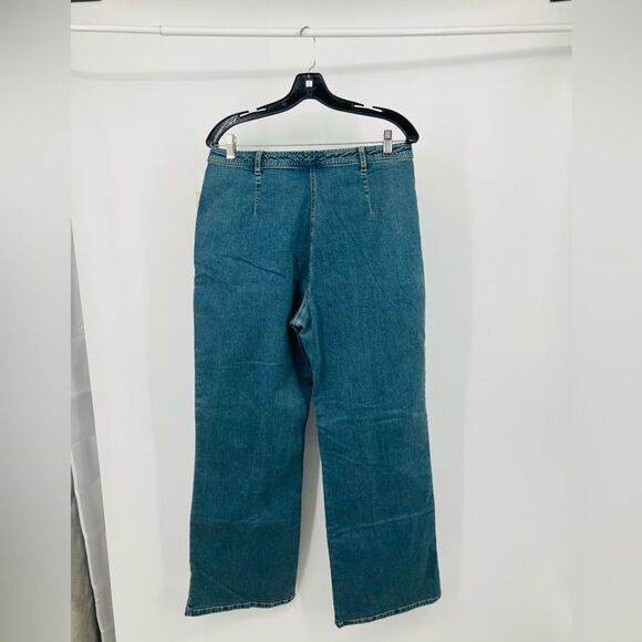 New with tags | j.jill out of the blue wide leg jeans | size 12 - Picture 6 of 7